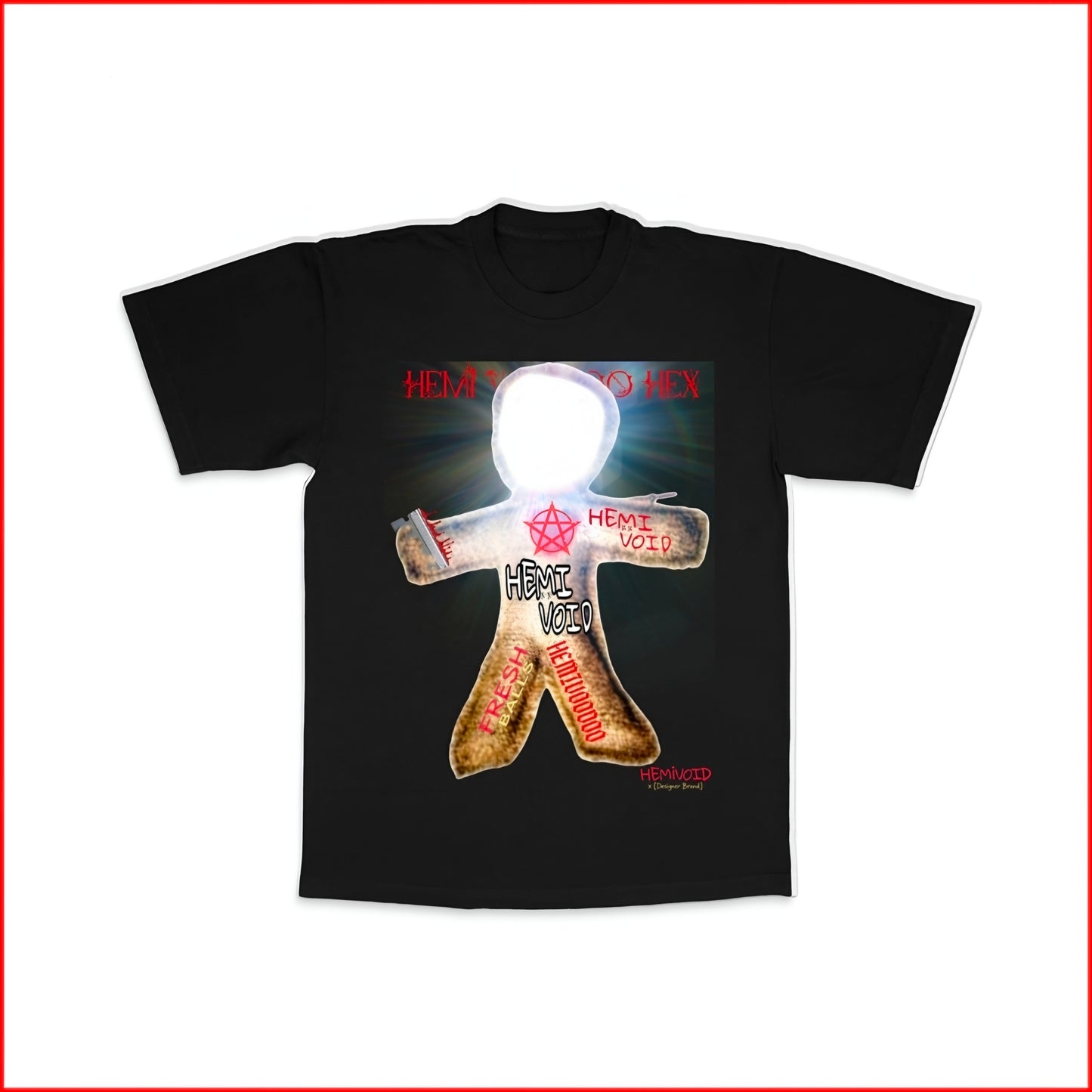 hemi hexxed tee v2 | BLACK VOID