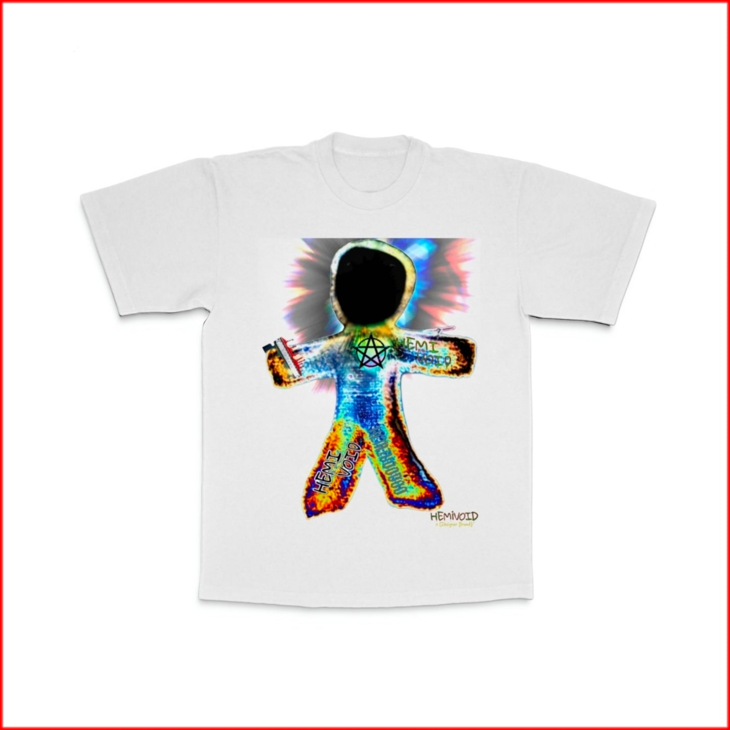 hemi hexxed tee v2 | WHITE SUPERNOVA