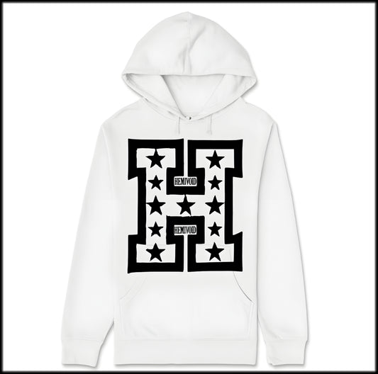 HEMI STAR HOODIE | white