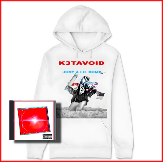 K3TAVOID HOODIE & CD | white