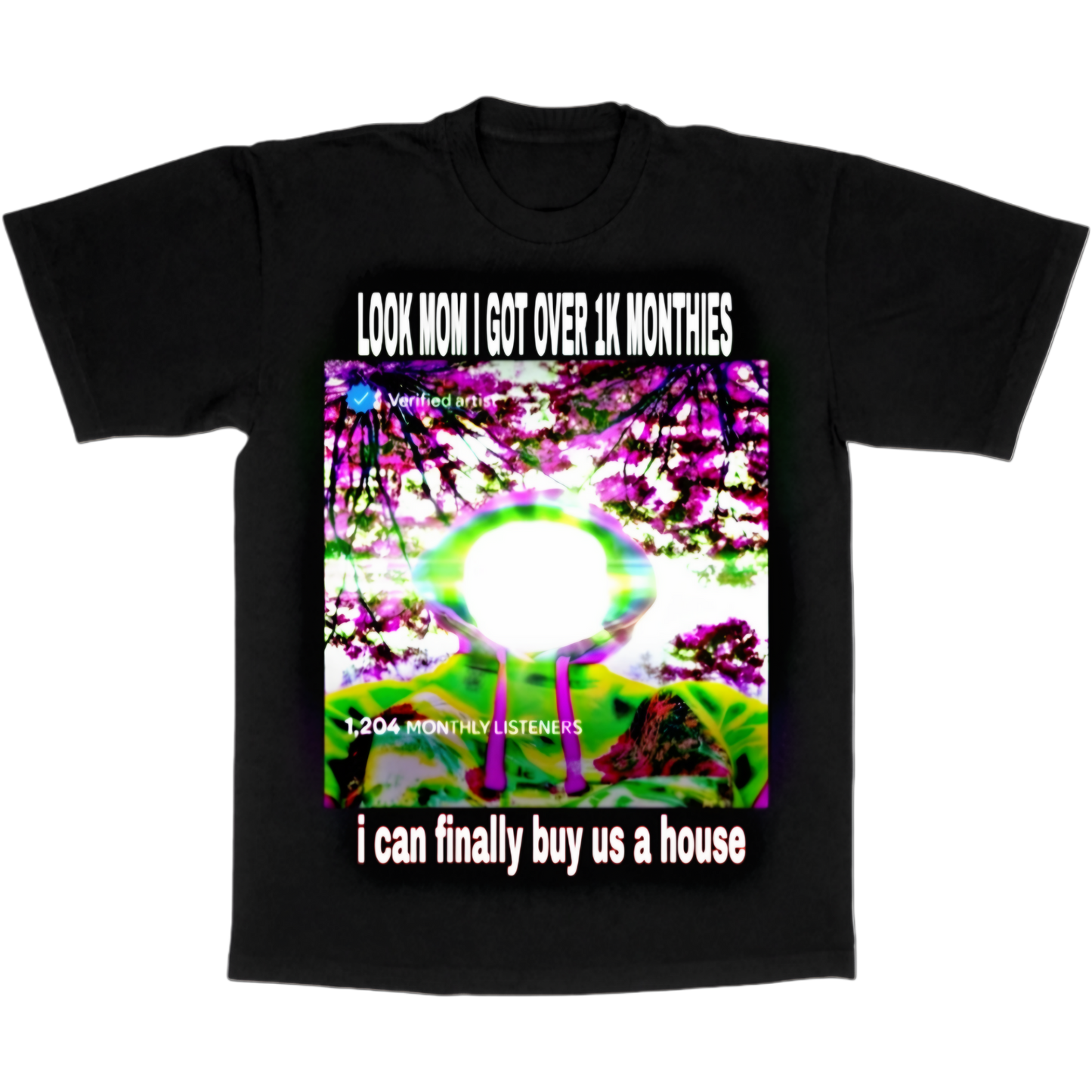 LOOK MOM NO FANS - Single Print | stardust