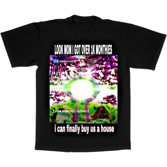 LOOK MOM NO FANS - Single Print | stardust